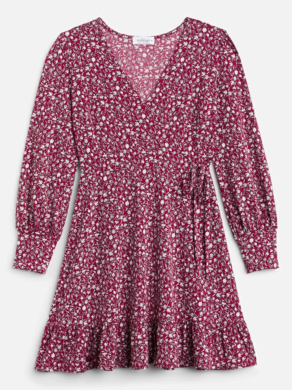 Kaileigh Berry Floral Mini Dress